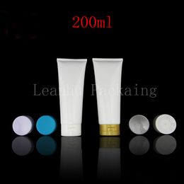 Tuyau de cosmétiques de soins de la peau de 200 ml, contenant d'emballage de crème nettoyante/crème pour les mains/crème solaire