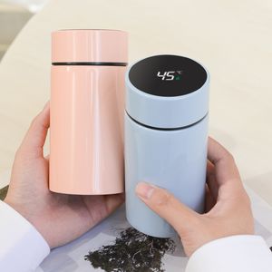 200ml Bouteille D'eau Intelligente Mini Tasse D'isolation Thermique Intelligente Isolée Sous Vide Bouteille Thermique En Acier Inoxydable Mesure De La Température Tasse D'eau DIY