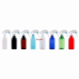 200 ml x 12 bouteilles de pulvérisation à gâchette carrées vides pour le nettoyage de la cuisine, pompe en plastique colorée, conteneurs d'arrosage, bon paquet Npavn