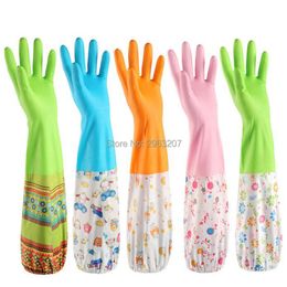 200Pair duurzaam waterdicht huishoudelijke handschoen warm vaatgaard handschoen waterstof stoprubgen rubberen handschoenen reinigen