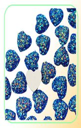 200pcs 12 mm paillettes ab couleur cardiaque résine résine hinstone cabochon arrière plate plate cristal applique non fix pour décoration bricolage zz506602725