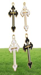 200 STKS 14*26 MM Bedels Hanger Diy Sieraden Accessoires voor Ketting Armband Maken Emaille Bedels In Goud Metal3229648