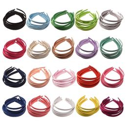 200 STKS 1 cm * 36 cm Mode Hoofdband haarband Casual Baby Meisje Haarband Haaraccessoires voor Meisjes Haarelastiekjes voor DIY Hoofddeksels 240102