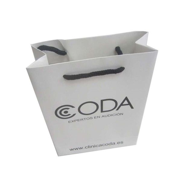 200Pcs 21156cm Luxe Recycler Papier Cadeau Écologique Personnalisé Sac Promotionnel Avec Imprimé 220706