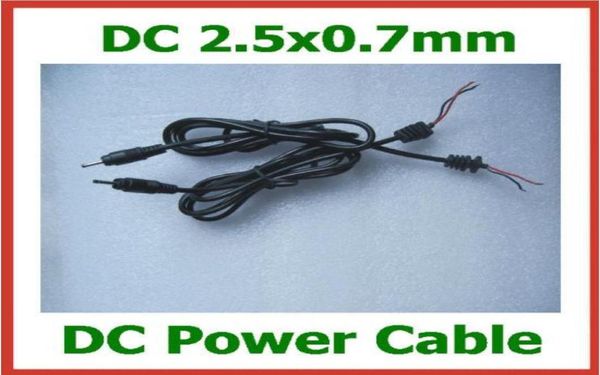 200 Uds 2507mm 25mm Cable de alimentación CC para cargador de tableta 5V 9V 12V cubo U39GT U30GT2 U9GT5 Pipo M6 M8 M3 T7s T10s fuente de alimentación Ada3342394