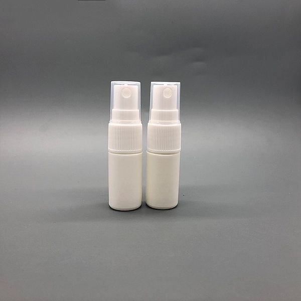 200pcs 5ml HDPE Botellas de spray transparente de niebla fina con tapa de bomba Botellas de plástico vacías pequeñas recargables