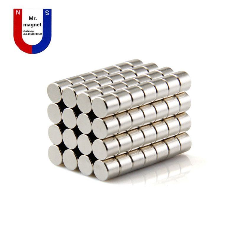 200 adet 5mm x 4mm Süper Güçlü Magnet D5X4mm Mıknatıslar 5x4 N35 Magnet 54 D54 Kalıcı Mıknatıs 5x4mm Nadir Toprak 5mm x 4mm Magnet