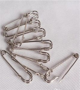 200 stuks 70mm hoge kwaliteit grotere zilveren veiligheidsspelden broche bevindingen sieraden handgemaakte diy sieraden bevindingen8976406