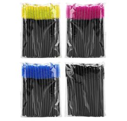 200 pièces baguettes de Mascara pour cils microbrosse pinceaux de maquillage pour cils Pincel Maquiagem Maquigem brosse à sourcils Sourcil pinceau pour les yeux set7485198