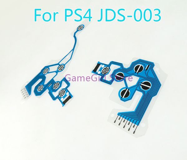 200pcs pour PS4 JDS-001/011 JDS-030 JDS-040 JDS-050 Contrôleur Film Blue Conductor Keypad Flex Cableau