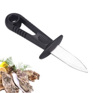 200 % Keukengereedschap Roestvrij staal Oyster Mes Opener Shucker Scallop Shellfish Shell Shucking BBQ Tool