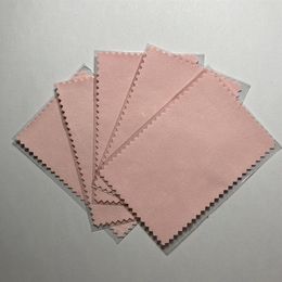 200 Stuks Lot 10 7Cm Zilverpoets Doek Cleaner Voor Vegen Sieraden Gereedschap Opp Zakken Individuele Verpakking Microfiber suède Fabric287i