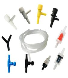 200pcs / lot contrôleur de valve de débit d'air d'aquarium clapet anti-retour connecteurs de tubes de ligne aérienne valve de contrôle d'air accessoires de pompe à air 2900052