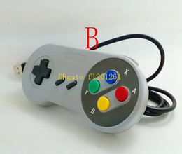 200pcs / lot Classic USB Controller PC-controllers Gamepad Joypad Joystick Vervanging voor Super Nintendo SF voor SNES NES Tablet PC Windows