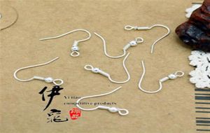 200 stks lot Sterling 925 Zilveren Oorbel Bevindingen Fishwire Haken Sieraden DIY 15mm vishaak Fit Earrings274k6187441