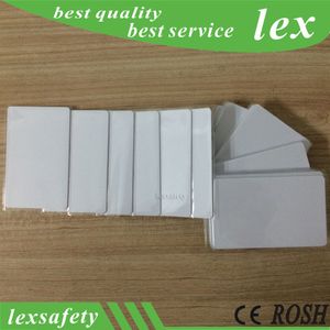 200 PCS/Lot blanc blanc UHF jet d'encre impression PVC carte RFID proximité carte à puce ISO 18000-6C