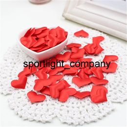 200pcs Love Heart Shaped Sponge Petal For Wedding Decorative Handmade DIY Romantic Petals Birthday Table Valentine Suppliesxmas gift