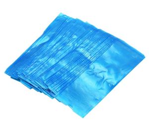 200pcs Sécurité Hygiène jetable Plastique Clear Blue Tatoo Tatoo Cover Sacs Tattoo Machine Couvre Couvre Couper Cordon Cordon Sleeve Tattoo Pen8416189