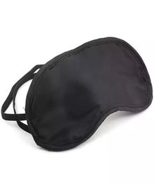 200pcs Sleeping Eye Mask Shade Nap Couverture sur S Bounseaux Sleep Voyage Rest Eyes Masks Fashion Coverd Case Black Liberdding Supplie7270052