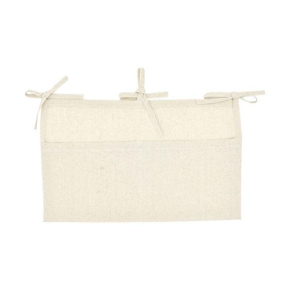 200 pièces sacs de rangement 1 pc lin bébé Nappy sac suspendus organisateurs pour lit côté serviette jouet couche chambre chose maison