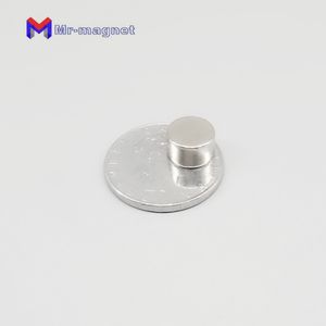 10 stks Sterke Zeldzame Aarde NDFEB Magneet 10 x 6mm Neo Neodymium N50 Magneten Craft Model Schijfblad 106 mm Magnetisch materiaal