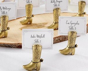 200 STUKS Feestelijke Feestartikelen Western Country Boot Plaats Kaarthouders Bruiloft Decoratie Geschenken Feesttafel Benodigdheden