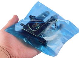 200pcslot sécurité hygiène jetable plastique transparent blue tatouage fournit des sacs de couverture tatouage sac à enclos sac à capuchon