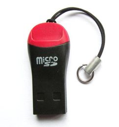 200ps Whistle USB 2 0 TFlash Memory Card Reader TFCard Micro SD -kaartlezer 252G3921339