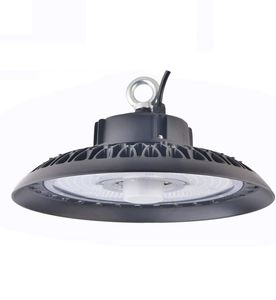 Lumière LED UFO pour haute baie 200 W 150 W 100 W avec capteur de mouvement, 26 000 lm, 5 000 K, intensité variable, équivalent 800 W, éclairage d'entrepôt LED super lumineux