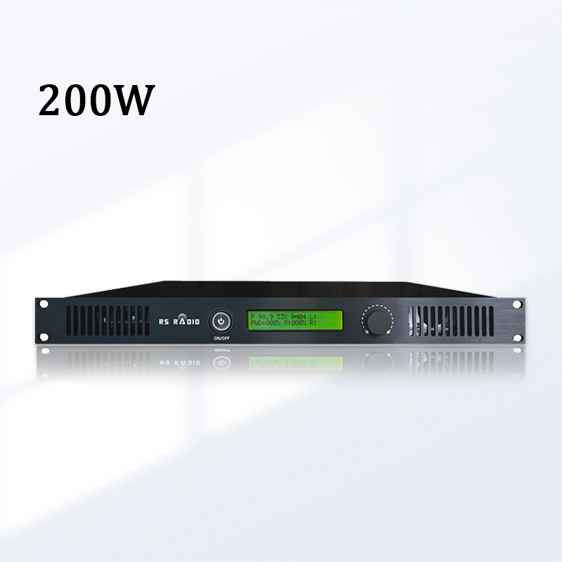 200W FM Broadcast Sändare High Power Wireless Professional Stereo för radiostation