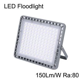 Luz de inundación LED de 200 W, reflectores superbrillantes para exteriores, IP67, luz de seguridad Exterior impermeable, iluminación blanca fría de 6000-6500K para 242G