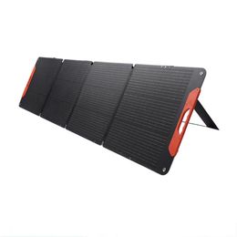 300W18V Solar Telefoon Energie Opslag Opvouwbare Tas Outdoor Zonnepaneel ETFE Geïntegreerde Gelaagde Ultradunne en Lichtgewicht 4-voudige Solar Oplaadbord