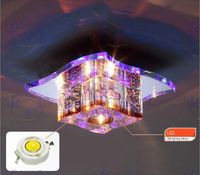 2017 현대 LED 크리스탈 천장 조명 패션 조명기구 유리 복도 램프