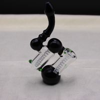 HOT!Pipes glass Hookah new style Black Glass bubbler water s...
