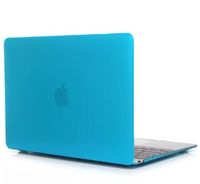 Clear Crystal Plastic Case Front + Back Cover For Macbook Ai...