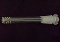 Adaptador de reducción femenina de la tubería de la pipa de la popa del Downtem de cristal Adaptador de reducción femenino 14-18mm lo pro difusado Difusor de vástago para tuberías de agua Bongs