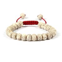 Ailatu-sieraden Groothandel 10 stks / partij 7x10mm Xingyue Bodhi Seed Beads Unisex Yoga Meditatie CZ Macrame Armband voor Gift