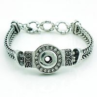 New Arrival Link Bracelets Fashion 12mm Snap Buttons Infinit...