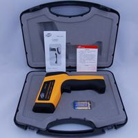 Freeshipping Non-Contact 12:1 LCD IR Infrared Digital Temperature Gun Thermometer -50~1150C (-58~2102F) adjustable