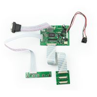 VGA 2AV 50PIN TTL LVDS Driver Controller Board Module Monitor Kit voor Raspberry PI 2 TFT LCD-scherm Display Panel DIY Monitor