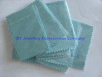 200pcs 10*7cm Silver Polish Cloth for silver Golden Jewelry Cleaner Blue Pink Green colors option Best Quality