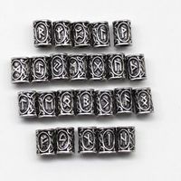 Viking Beads for Jewelry Making Pequeños encantos flotantes Beads for Bracelets Diy Beads for Beard o Hair Jewelry