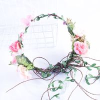 Elegant Style Wedding Party Bridal Jewelry Crystal Floral Headpiece