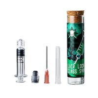 1. 0ml glass syringe luer lock slip with needle with Scale fo...