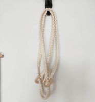 Macrame Yoga Mat Correia Handmade Woven algodão Rope Yoga Ties Praia Piquenique presentes portador Mindfulness itens Novidade
