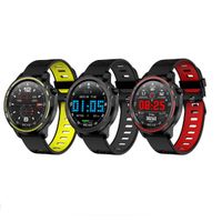 Erkekler Sağlık Tracker için L8 EKG + PPG Smartwatch IP68 Bluetooth Smartwatch Android IOS Destek 320mAh Akıllı Spor İzle