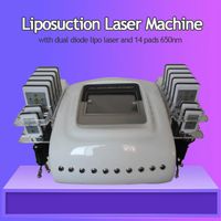 2019 Neues Modell !!! Lipo-Diodenlaser- / Diodenlipo-Laser- / Laser-Fett-Abbau-Ausrüstung mit Wellenlänge 650nm Diodenlaser-Fettabsaugung CER / DHL