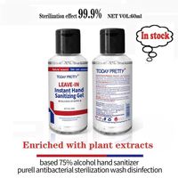Portable hand sanitizer Hand Washing Gel 60ml No washing bacteriostatic gel mini hand sanitizer for travel