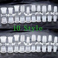 10 Style Glass Drop Down Adaptor For Bong Hookahs wholesale ...