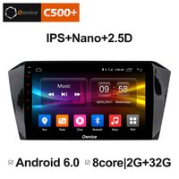 10.1 "2.5D Nano IPS Tela Android Octa Núcleo / 4G LTE Car Media Player Com GPS RDS Rádio / Bluetooth Para VW Magotan 2017 (Passat b8) # 3170